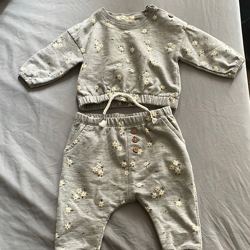 Baby Sweater with Matching Pants